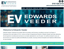Tablet Screenshot of edwardsveeder.co.uk